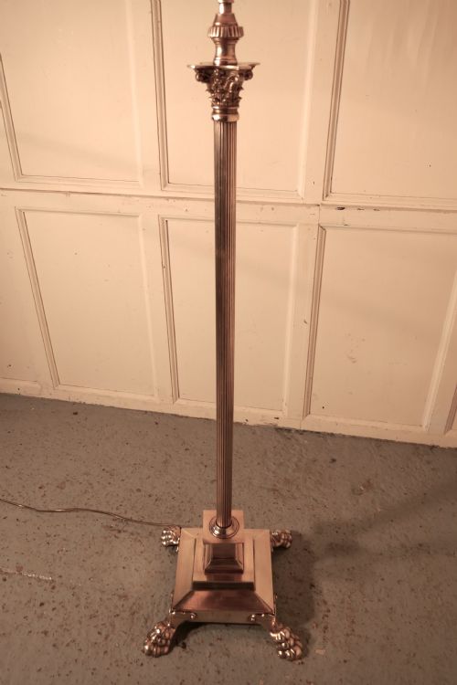 fig 2. Telescopic Floor Lamp Brass Standard Lamp