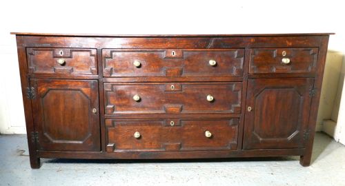 18th Century Oak Long Dresser Base