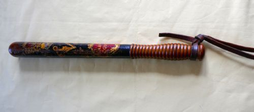 fig 2. Victorian Walnut Policeman’s Truncheon