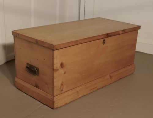 Victorian Pine Blanket Box,