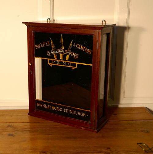 fig 4. Macniven & Cameron Pens Display Cabinet