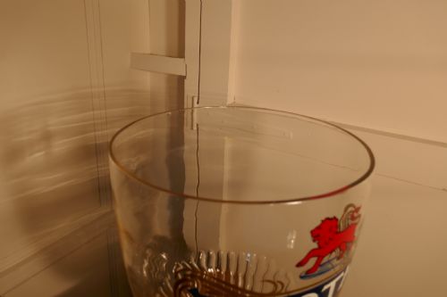 fig 2. Huge Bar Chalice, Victorian Advertising Booths Gin