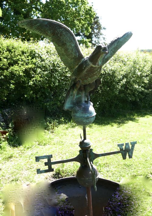 Early 19th Century Copper Eagle, Weather Vane
