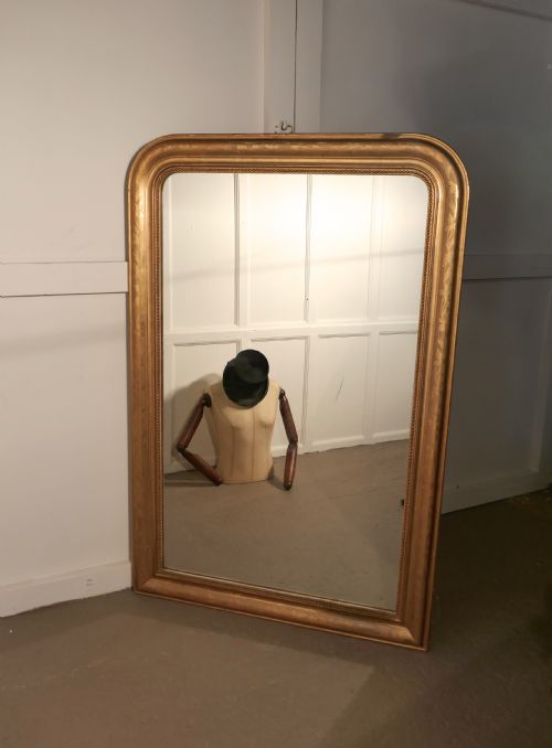 fig 2. French 19th Century Louis Philippe Gold Mirror