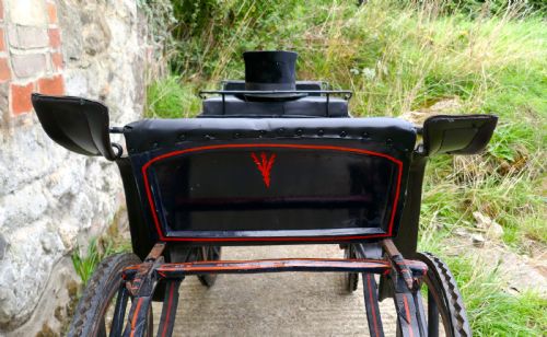 fig 1. A Child Size Edwardian Dog Cart, Tiny Pony Trap, Rally Cart