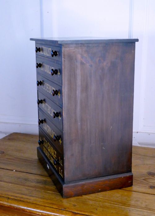 fig 4. Small Natural History Collectors Cabinet, Drawers by A W Gamage LTD