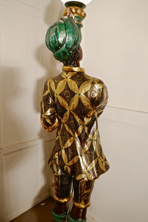 fig 4. A Magnificent Pair of Venetian Blackamoor Candelabra