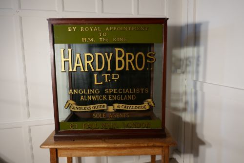 Very Large Hardy Bros Ltd, Fishing Tackle Display Case