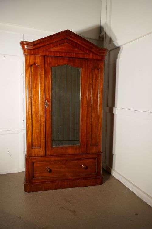 Victorian Mahogany Single Wardrobe