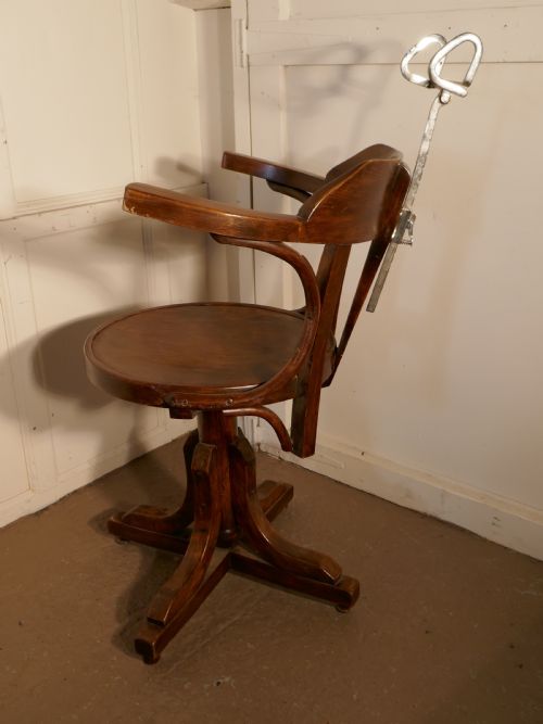 fig 2. 19th Century American Bentwood Barbers’ Chairs