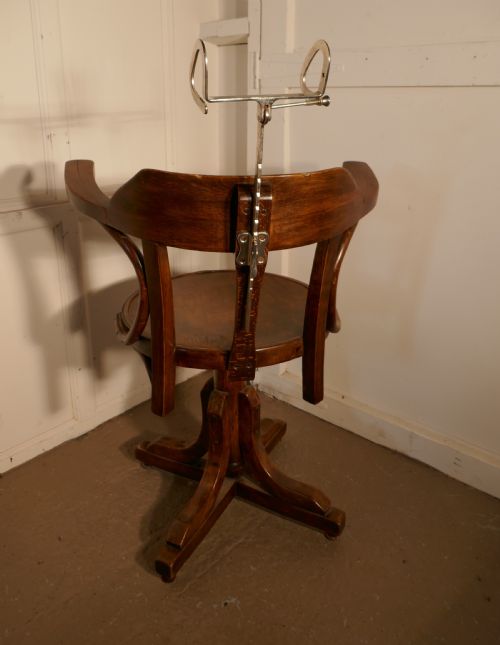 fig 4. 19th Century American Bentwood Barbers’ Chairs