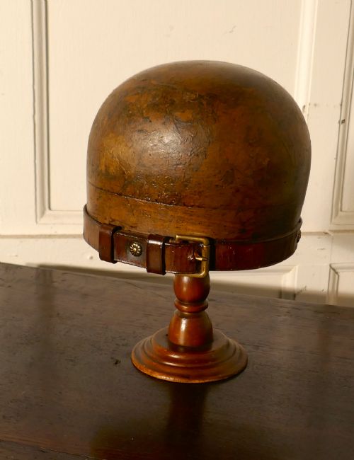 French Vintage 19th Century Hat Block Stand, Shop Display