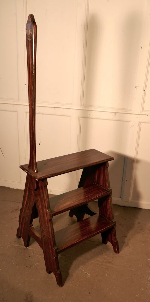 French Painted Kitchen Step Ladder