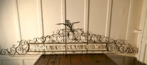 fig 2. Large Opticians Sight Testing Room Shop Sign