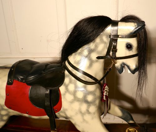 fig 3. An Edwardian Rocking Horse by Lines Bros Ltd