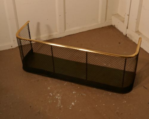 fig 2. 19th Century Brass and Iron Club Fender