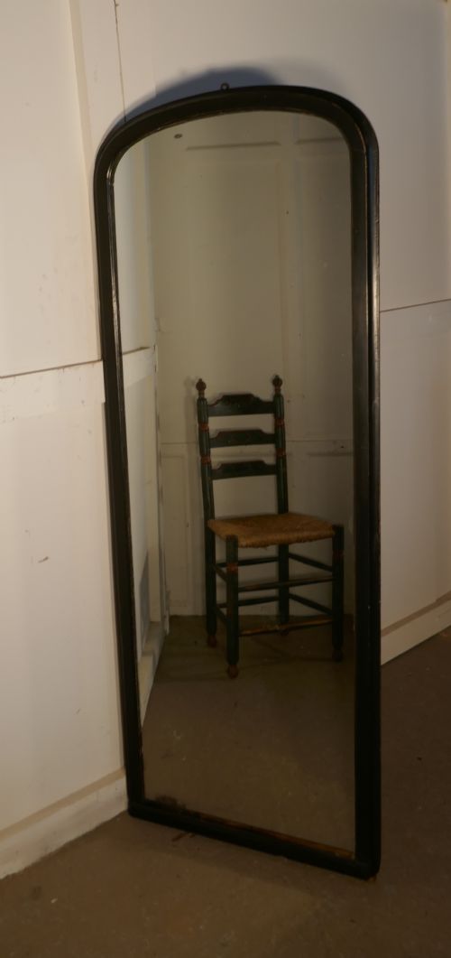 fig 2. A Tall Console Mirror, with Ebonised Frame
