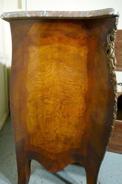fig 2. Early 19th century French Bombe Commode Chest of Drawers
