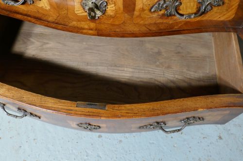 fig 3. Early 19th century French Bombe Commode Chest of Drawers