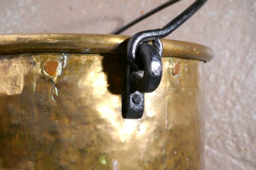 fig 1. Early 19th Century Brass Cooking Pot