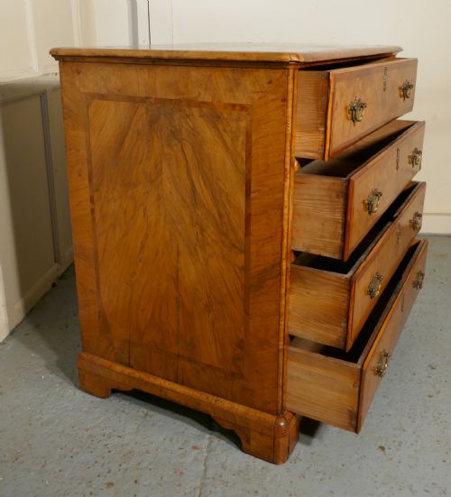 fig 4. Georgian Inlaid Walnut Chest of Drawers