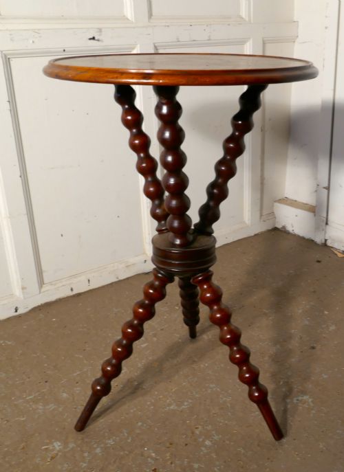 Mahogany Gypsy Style Wine Table,