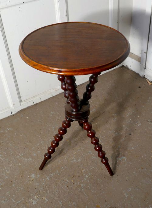 fig 1. Mahogany Gypsy Style Wine Table, 