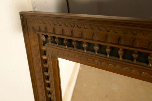 fig 1. Pair of 19th Century French Bretton Oak Mirrors