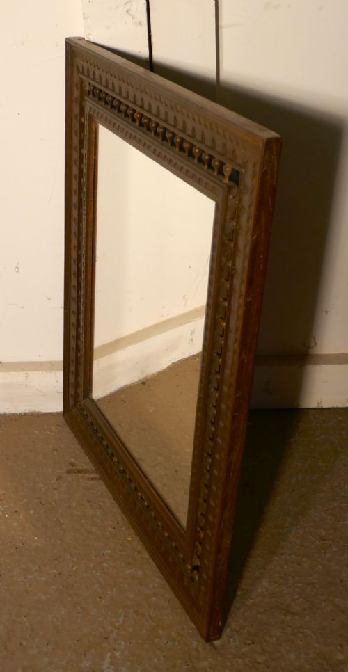 fig 2. Pair of 19th Century French Bretton Oak Mirrors