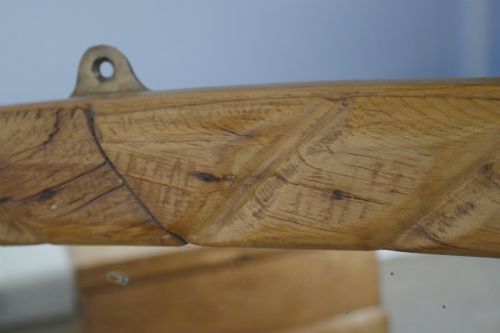 fig 2. Victorian Carved Pine Over Mantle Mirror