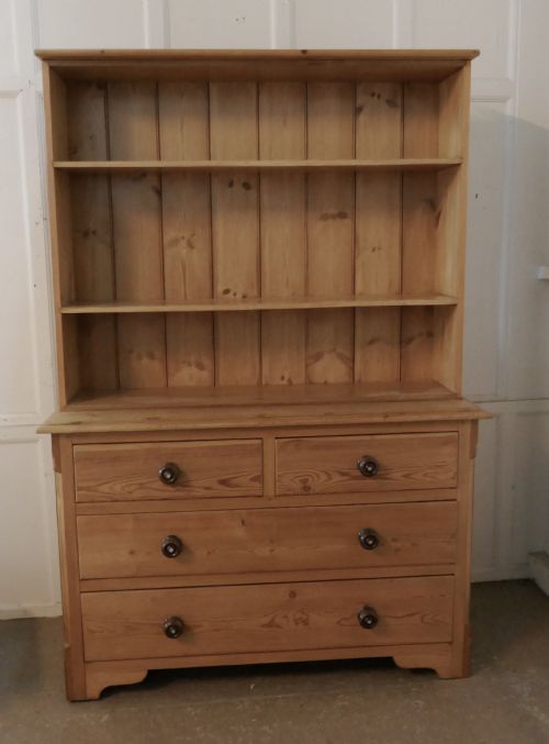 Victorian Batchelor’s or Garret Bookcase Chest of Drawers
