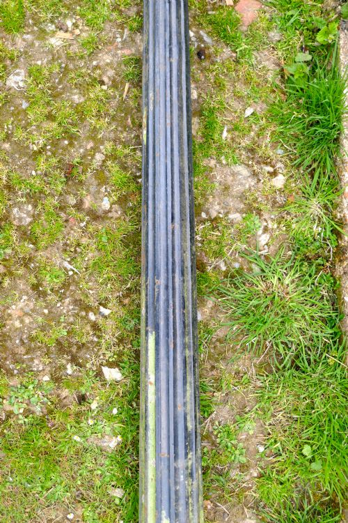 fig 3. Victorian Cast Iron and Copper Street Lamp Post