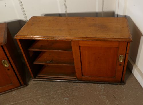 fig 2. A Pair of Fine Mahogany Filing Cabinet, from the London and North Eastern Railway