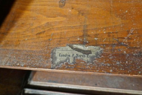 fig 3. A Pair of Fine Mahogany Filing Cabinet, from the London and North Eastern Railway