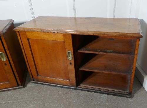fig 4. A Pair of Fine Mahogany Filing Cabinet, from the London and North Eastern Railway