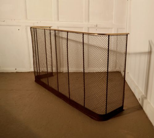 fig 1. Very Large High Victorian Nursery Guard Fire Fender