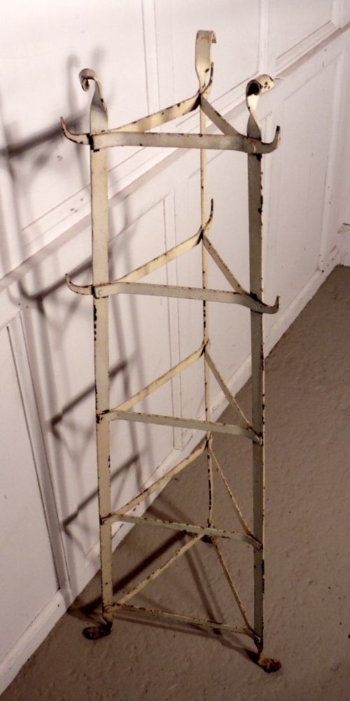 19th Century Iron Pot Stand, Farmhouse Kitchen