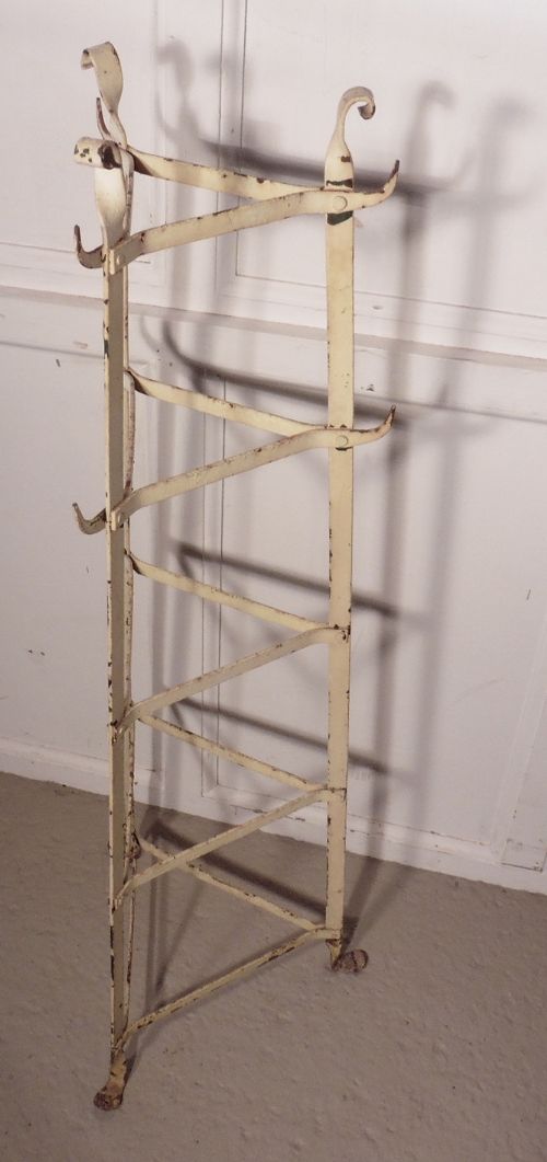 fig 3. 19th Century Iron Pot Stand, Farmhouse Kitchen