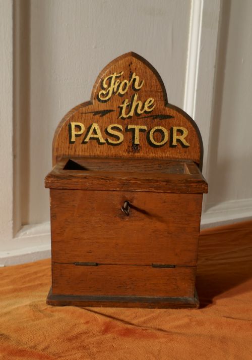 Arts and Crafts Church Collection Box