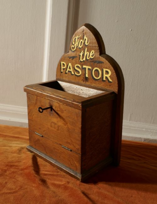 fig 1. Arts and Crafts Church Collection Box