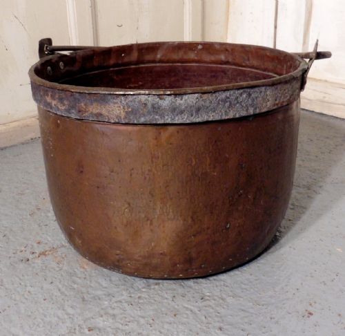 fig 2. 19th Century Copper Cauldron