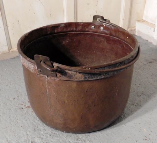 fig 3. 19th Century Copper Cauldron
