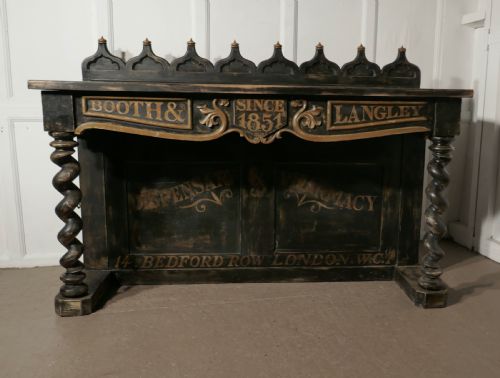 Booth and Langley Dispensing Pharmacy Shop Counter