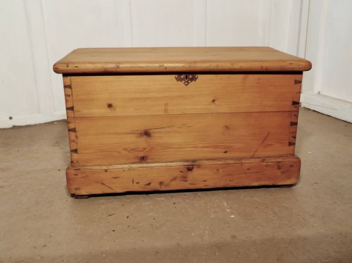 Early Victorian Pine Chest, Blanket Box