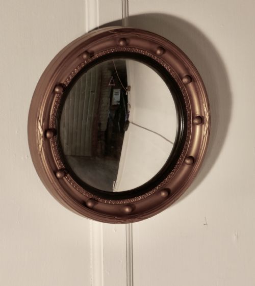 Regency Convex Gilt Wall Mirror