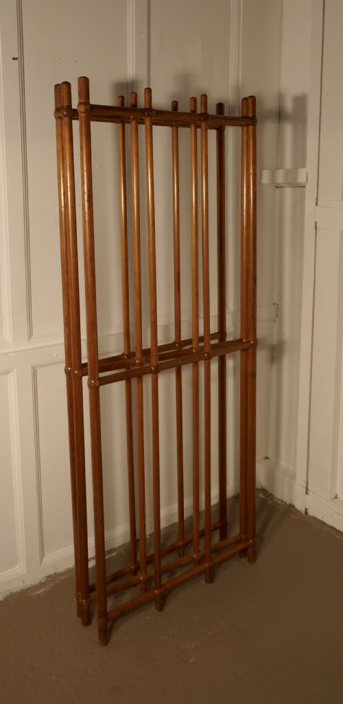 fig 2. Victorian Arts and Crafts Pitch Pine Room Divider 