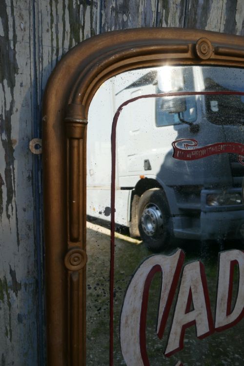 fig 2. Large Cadbury Coca Shop Advertising Wall Mirror, with Royal Appointment