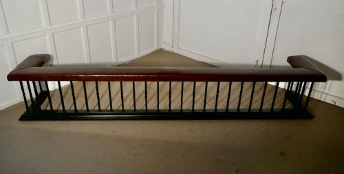 fig 1. Almost 10ft long Iron and Leather Club Fender