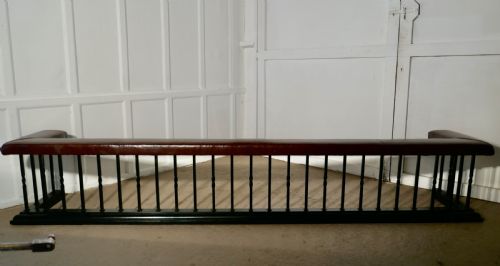 fig 2. Almost 10ft long Iron and Leather Club Fender