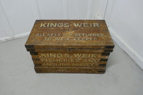 A Victorian Pine Newham and Son’s Fishermans Chest